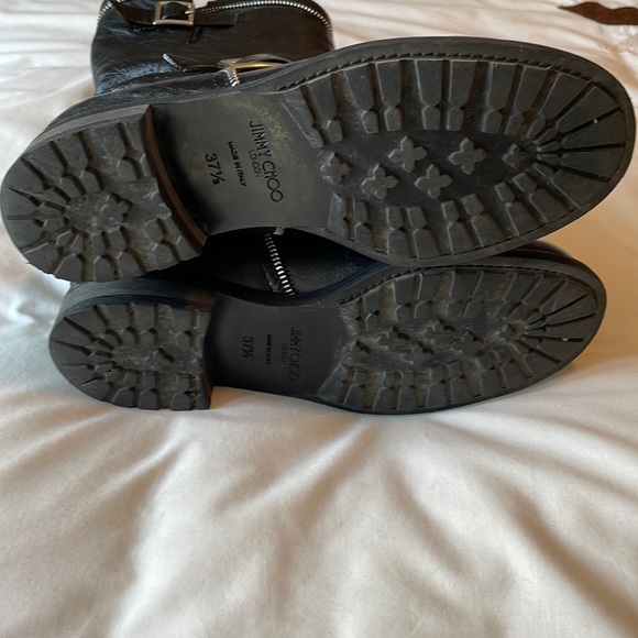 Jimmy Choo motorcycle boots - Picture 5 of 8